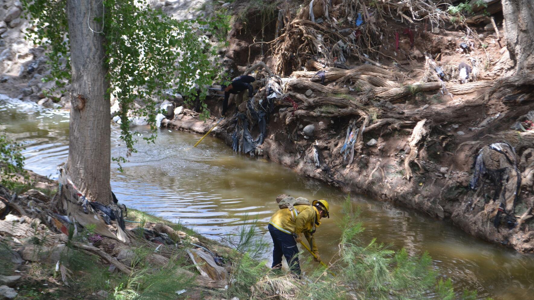 Continúa búsqueda por hombre arrastrado por tormenta monzónica en la frontera